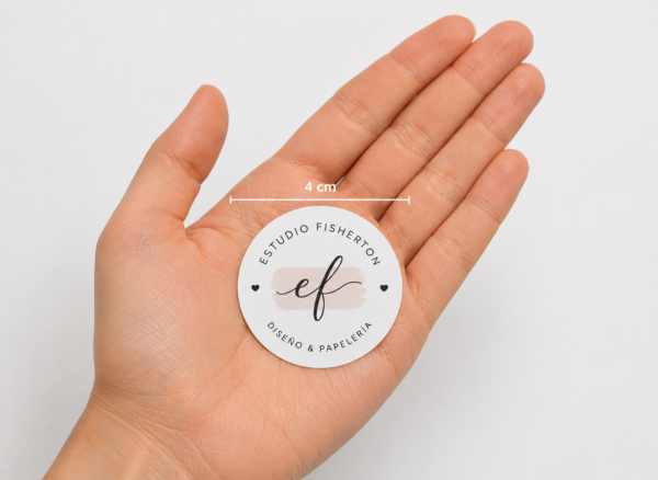 🏷️ Stickers Personalizados · 4 cm